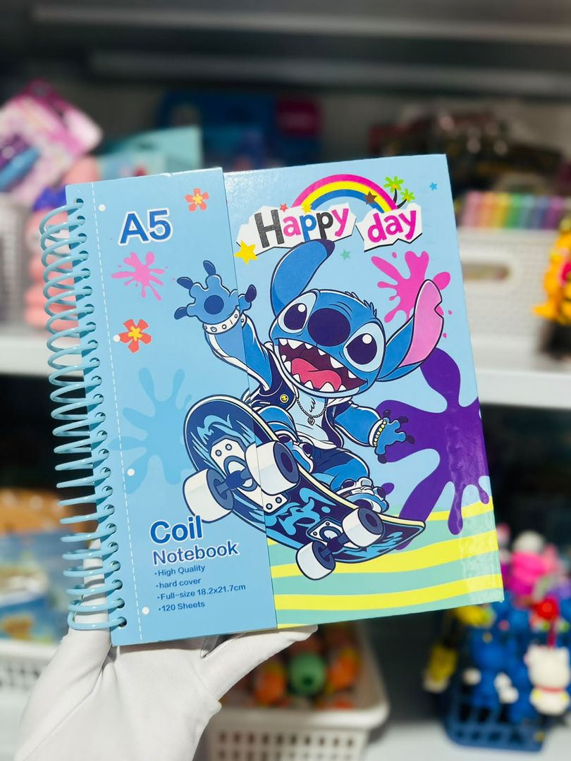Agenda argollada A5 Stitch