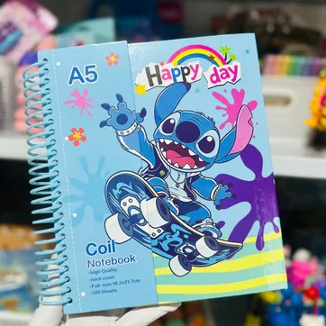 Agenda argollada A5 Stitch - imagen 1