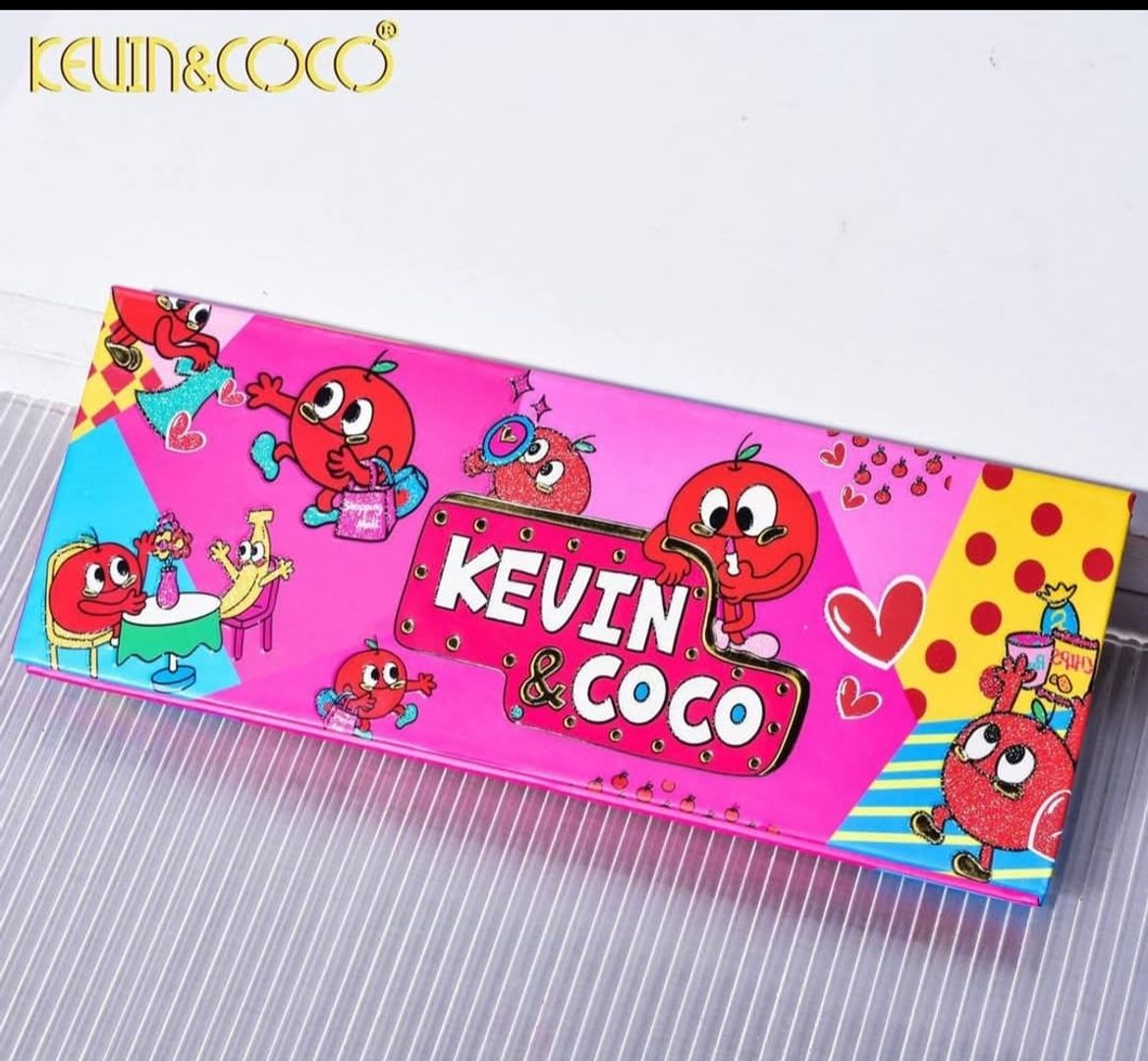 604- PALETA DE ILUMINADOR MOTIVOS 6 TONOS KEVIN COCO