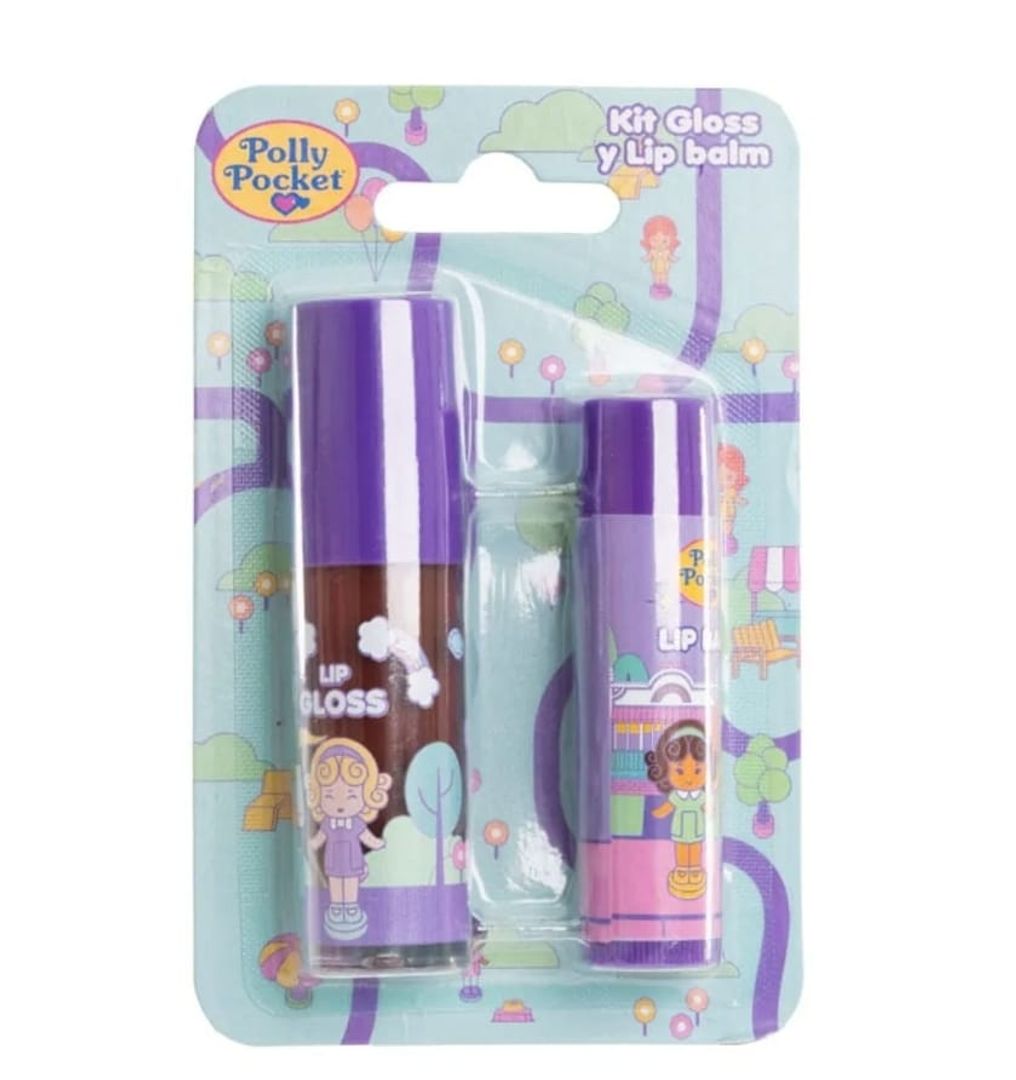 152A- KIT GLOSS Y BARRA POLLY POCKET 