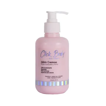 Imagen del producto JABÓN CREMOSO DE ROSA Y LICHIS 250ML CLICK HAIR