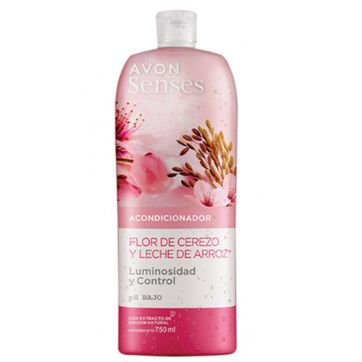 Imagen del producto AVON SENSES ACONDICIONADOR FLOR DE CEREZO Y LECHE DE ARROZ 750 ML