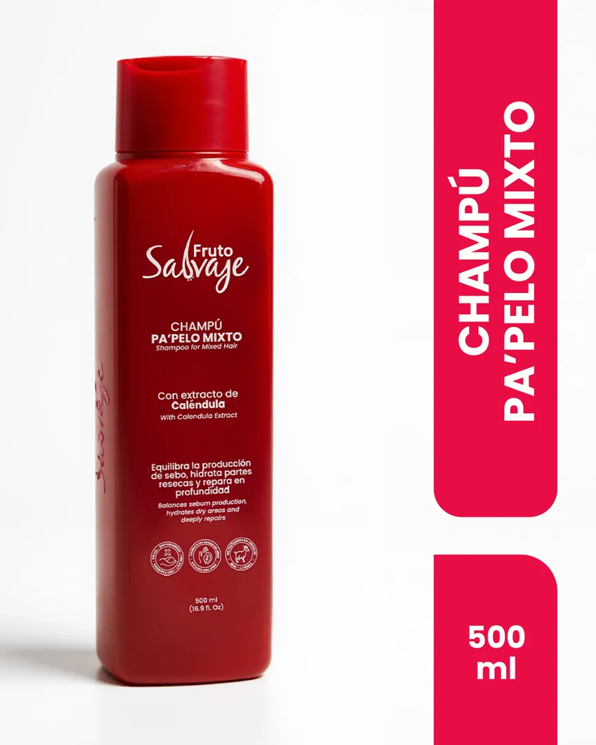 SHAMPOO PA PELO MIXTO 500ML FRUTO SALVAJE