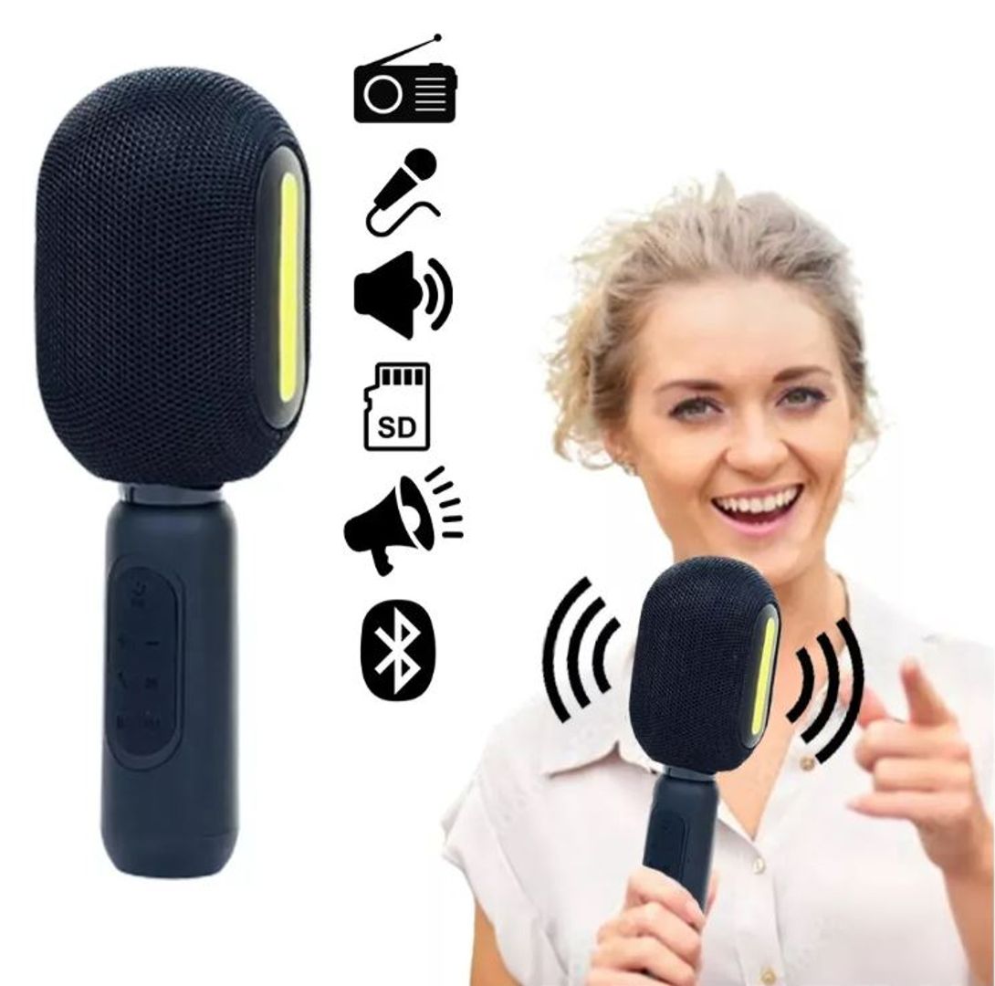 Micrófono Speaker Karaoke Bluetooth