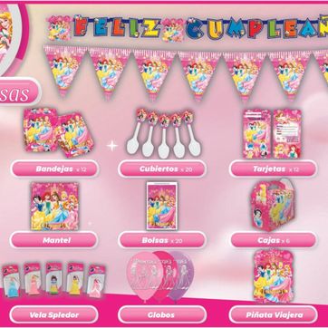 Imagen del producto DECORACION PRINCESAS