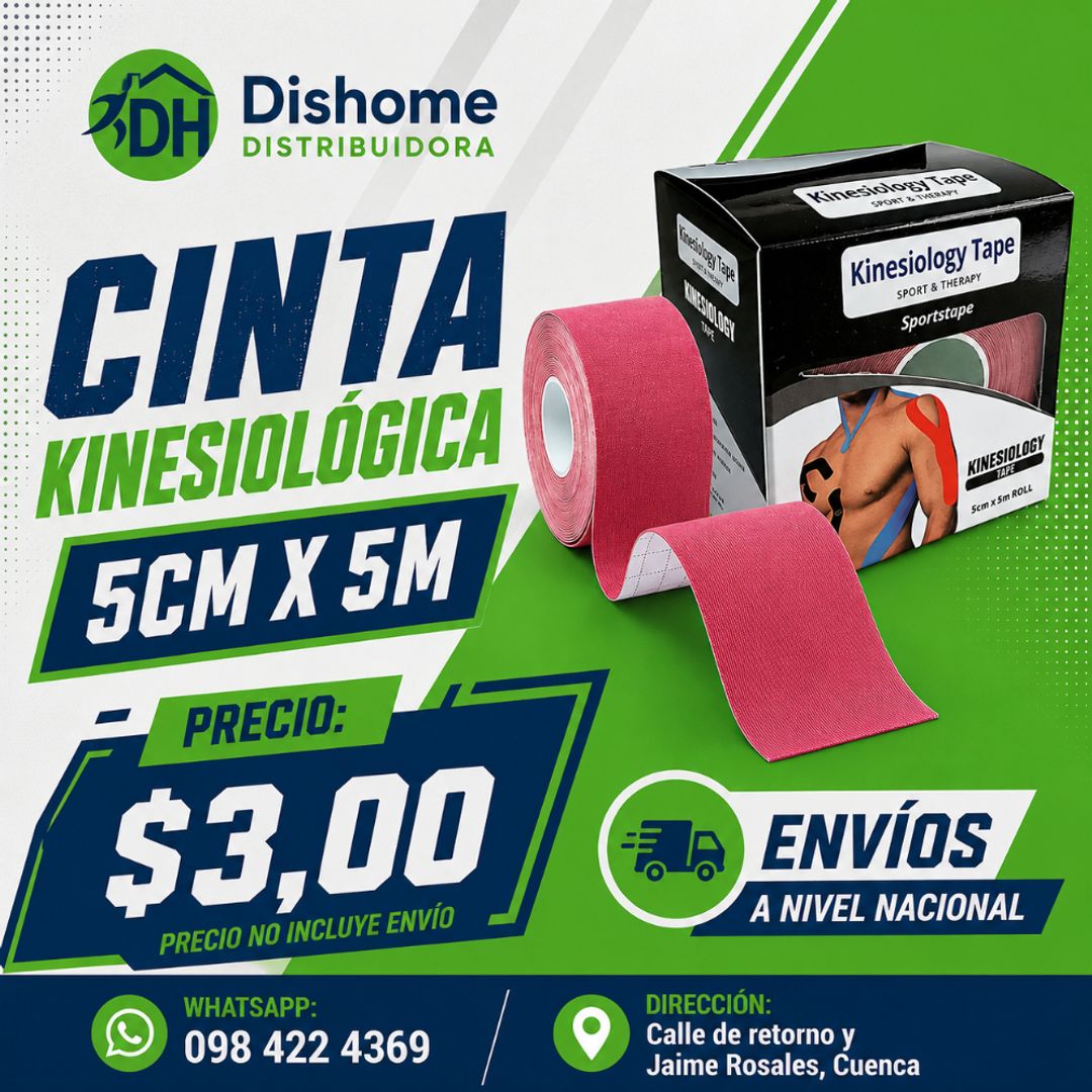 Cinta Kinesiologica 5cm x 5m