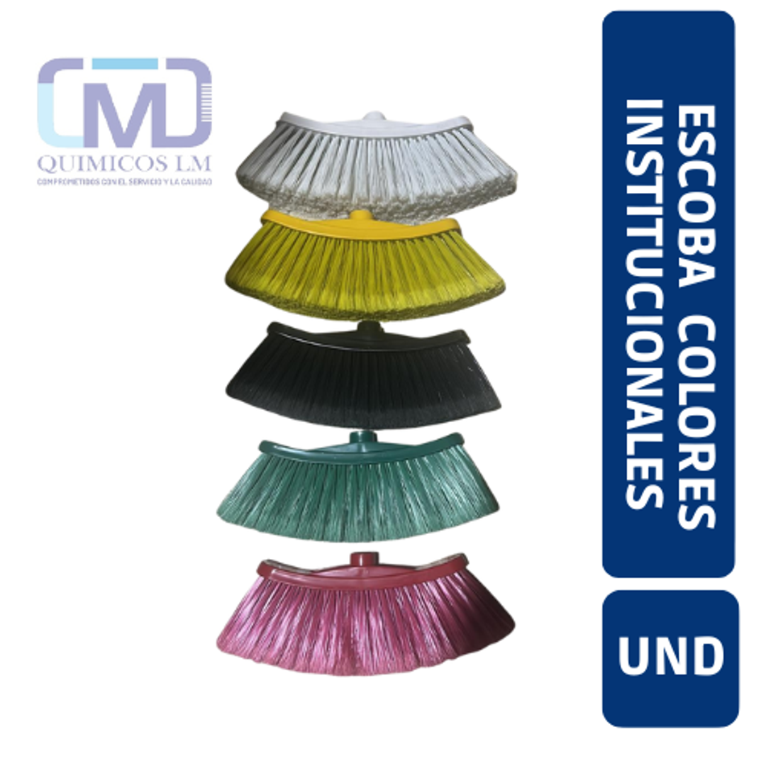 ESCOBA COLORES INSTITUCIONALES