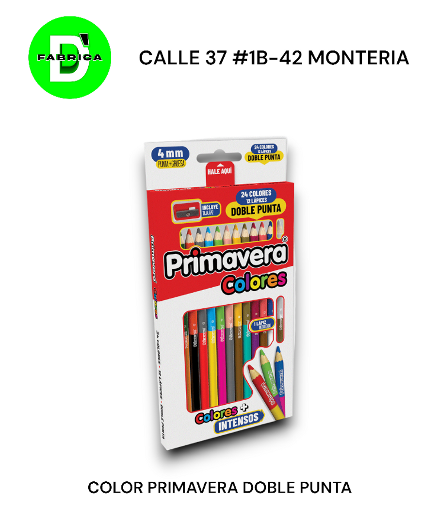 COLOR PRIMAVERA DOBLE PUNTA