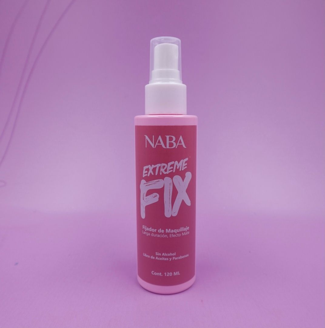 FIJADOR DE MAQUILLAJE EXTREME FIX NABA 120 ML