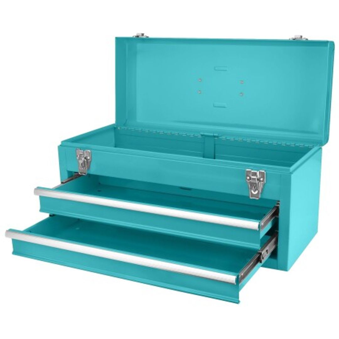 Caja De Herramientas Metalica 2 Bandejas