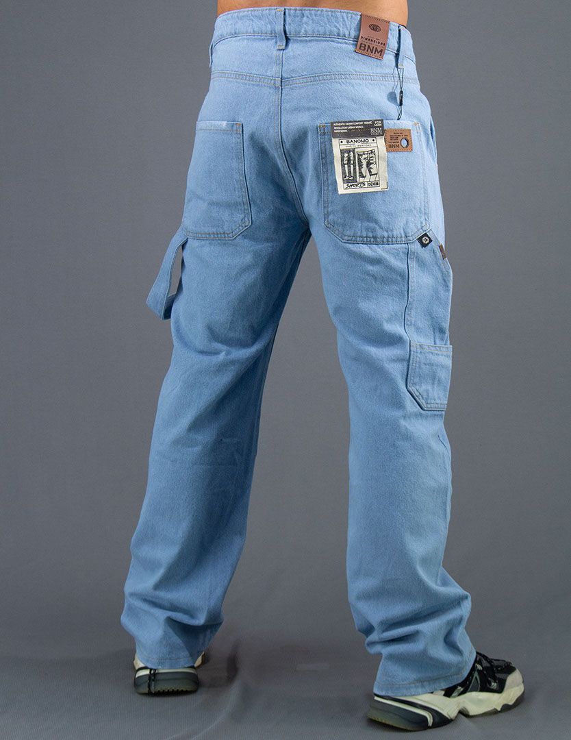 JEANS OVER CARPINTERO AZUL CLARO
