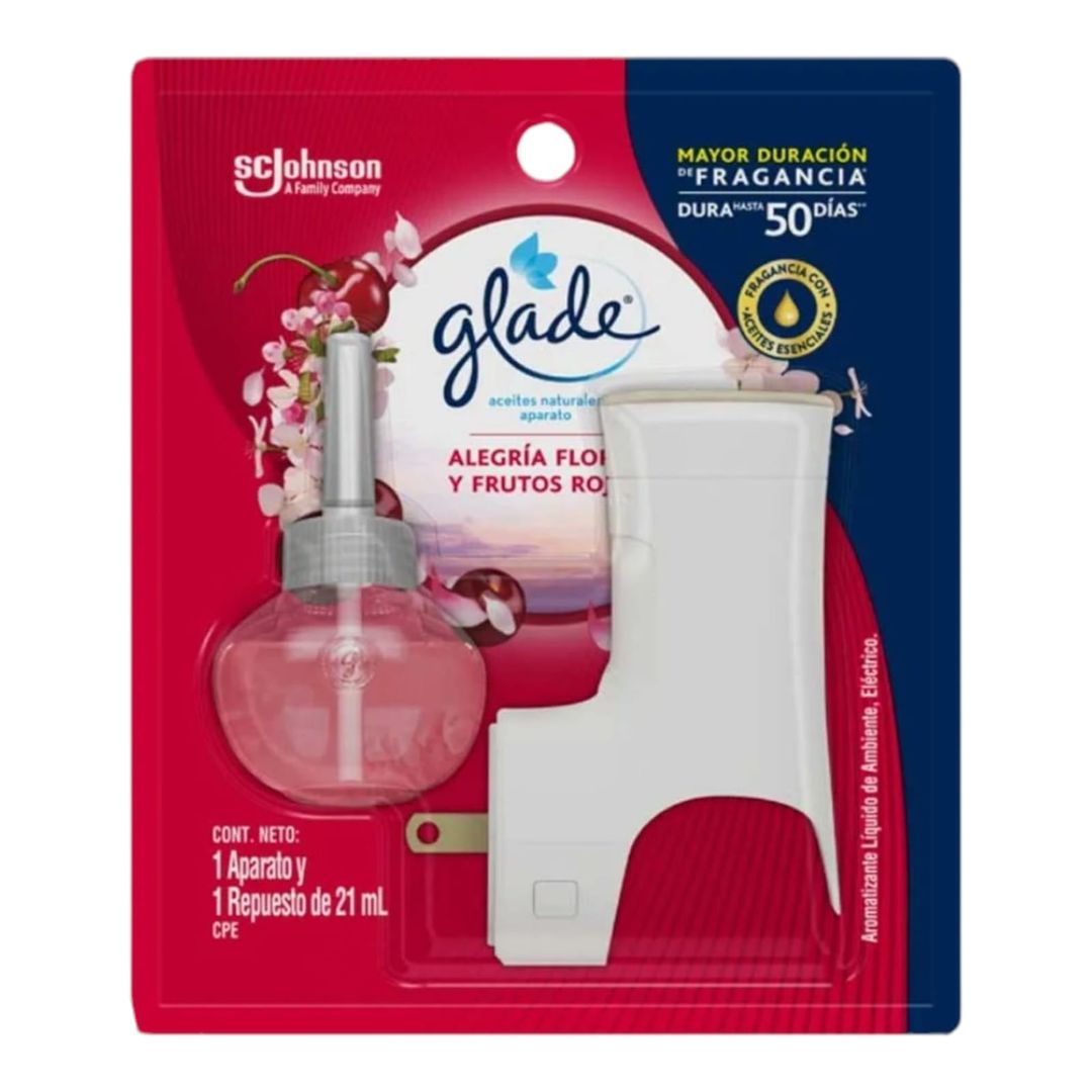  M. ALEGRIA FLORAL Y FRUTOS ROJOS ELECTRICO 1 APARATO + 1 REPUESTO 21 ML 