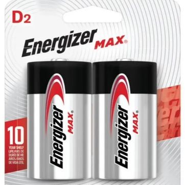 Imagen del producto Pila Redonda par D Alkalina 1.5V Energizer
