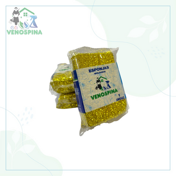 ESPONJA MULTIUSOS ORO - imagen 1