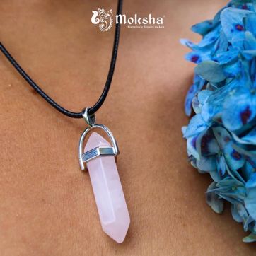 Imagen del producto Cuero con Cristal Rosa