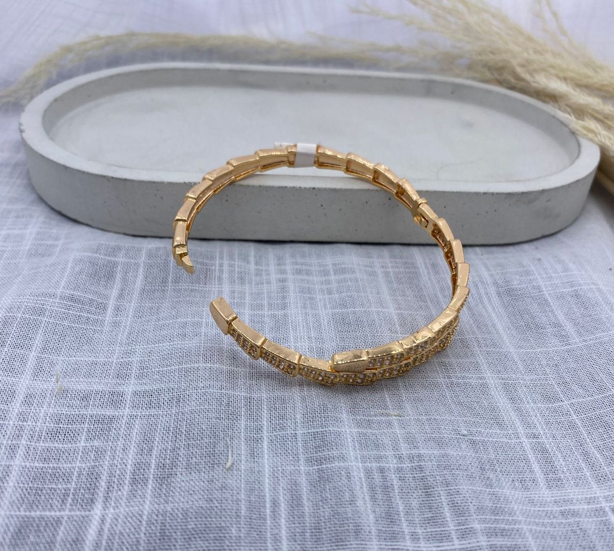 Brazalete de lujo, oro rosa, covergold 