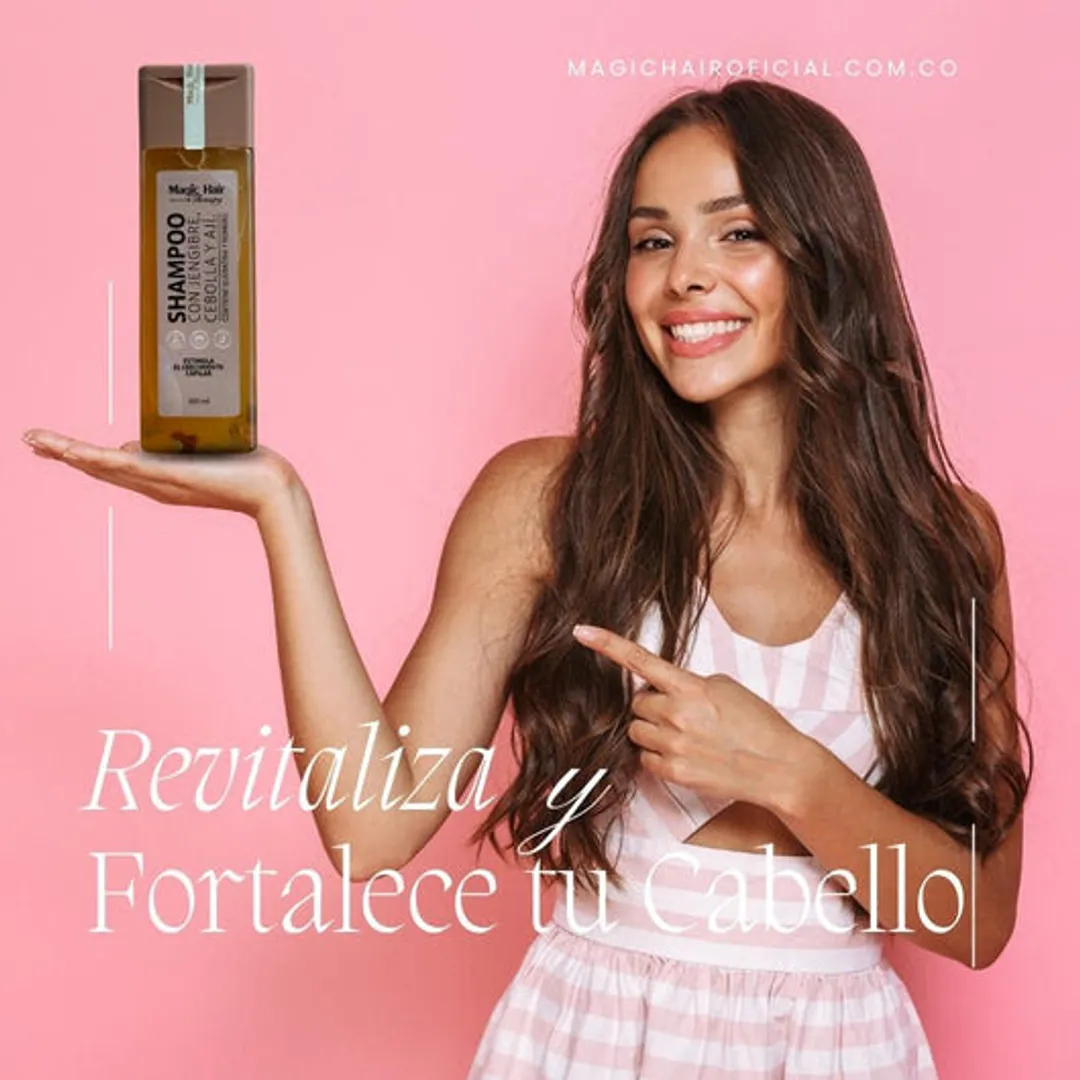 SHAMPOO CON JENGIBRE CEBOLLA Y AJI