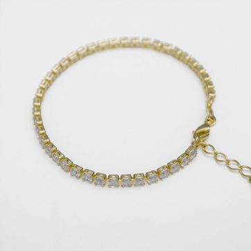 P Circonias Cristal Unisex 16 Cms + Extensor - imagen 1