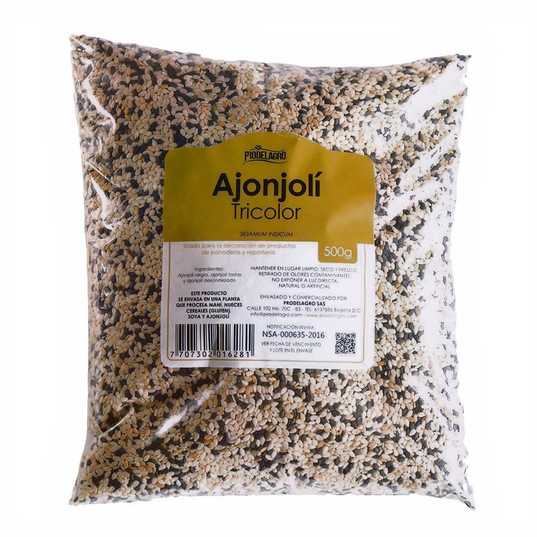 AJONJOLI TRICOLOR PRODELAGRO*500G