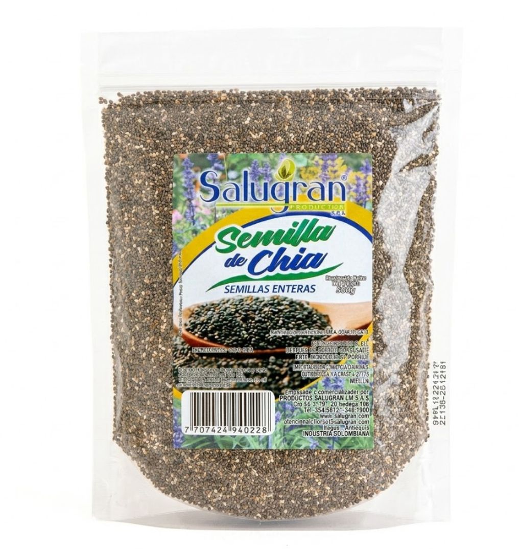 SEMILLA DE CHIA X 250GR SALUGRAN