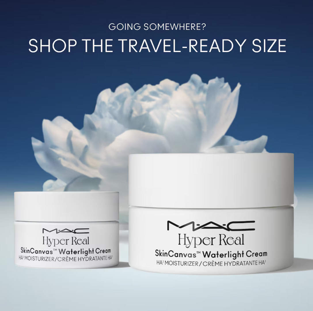 MAC HYPER REAL SKINCANVAS WATERLIGHT CREAM HA3 MOISTURIZER 50ML