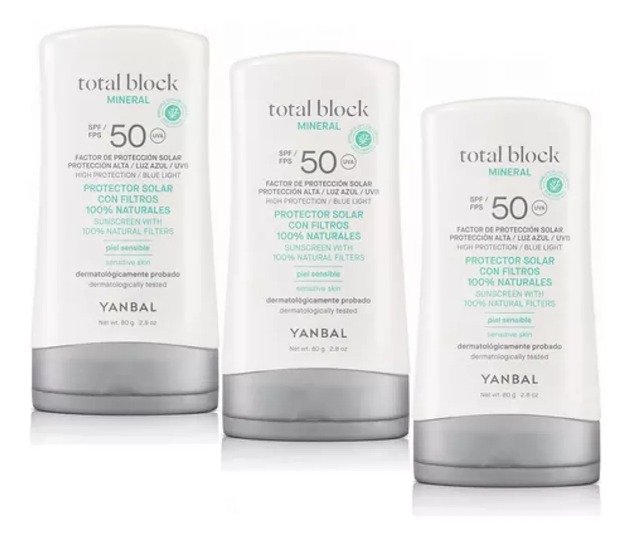TOTAL BLOCK PROTECTOR SOLAR MINERAL FPS 50