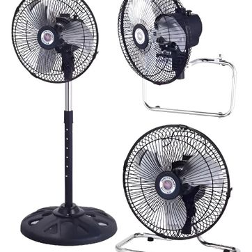  Ventilador De Oficina 3 En 1 (10 Pulgadas / 25 cm) - imagen 1