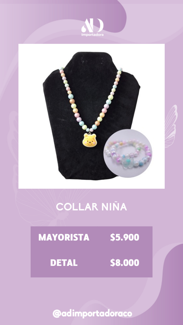 COLLAR + MANILLA NIÑA
