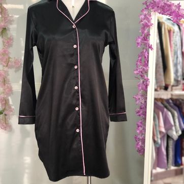 Imagen del producto Camisón clásico negro 