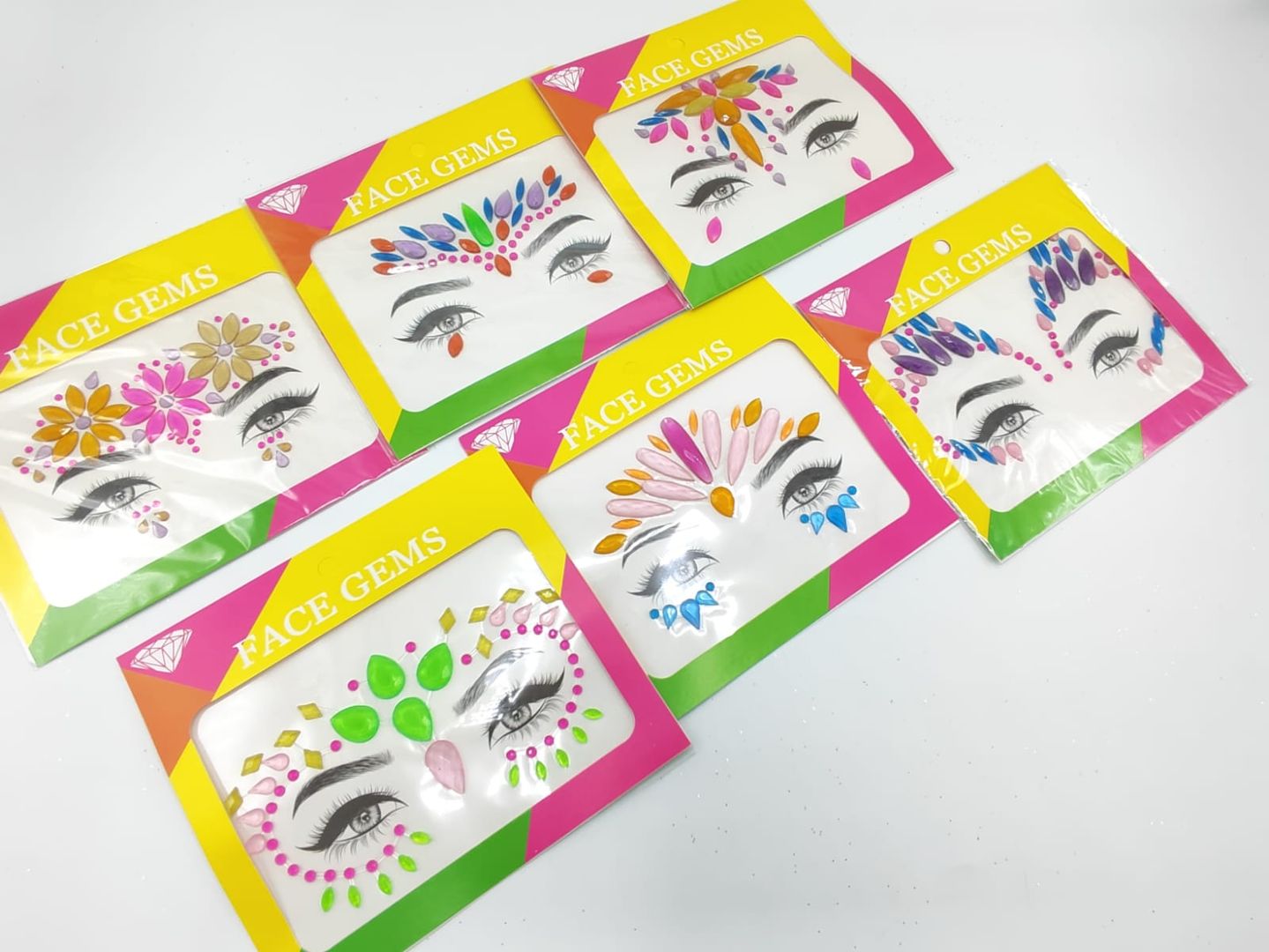 Gemas para el rostro 