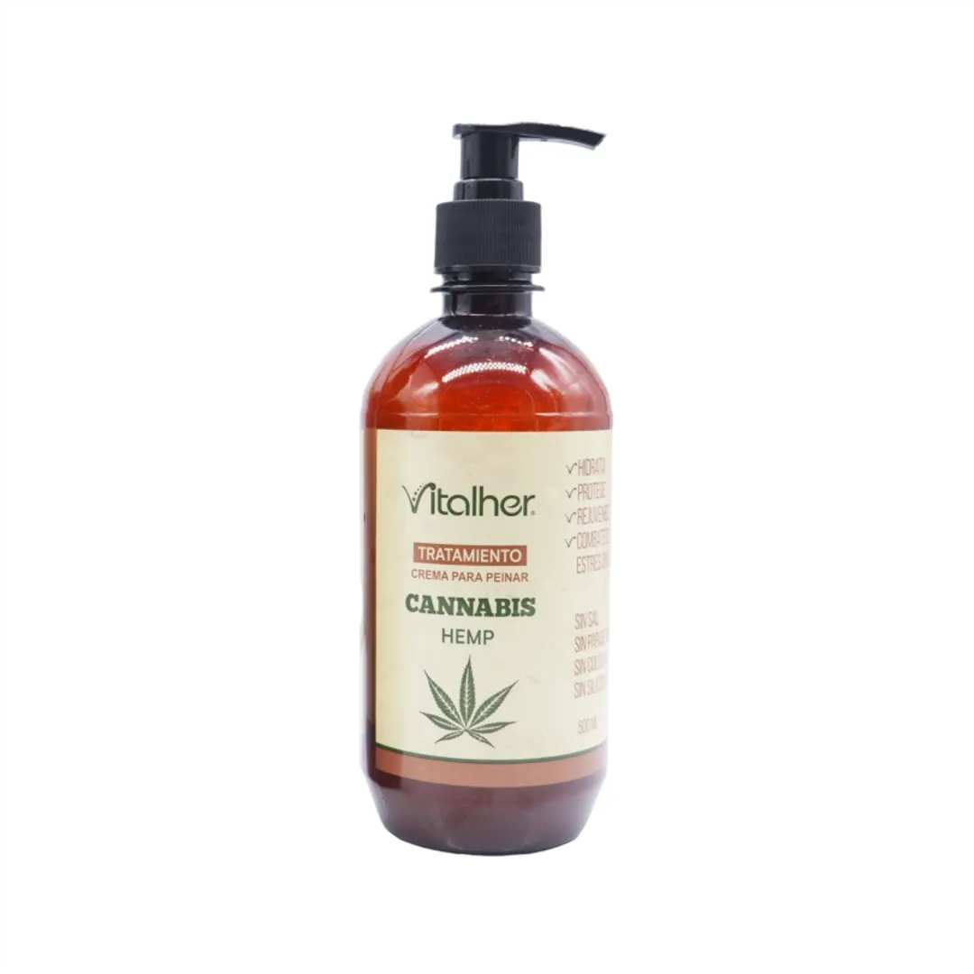 VITALHER TRATAMIENTO CAPILAR CANNABIS 500ML