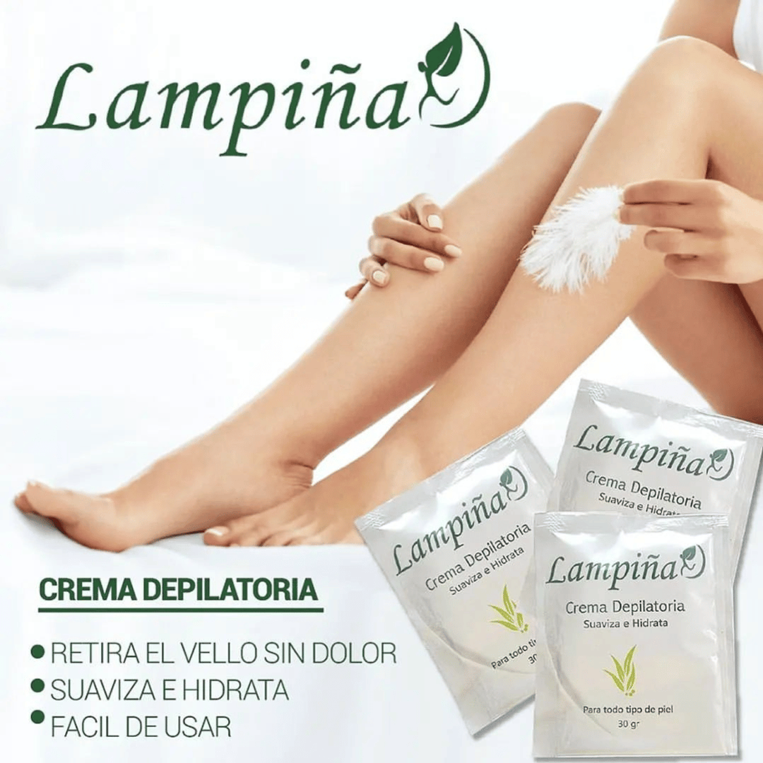CREMA DEPILATORIA LAMPIÑA 30GR.