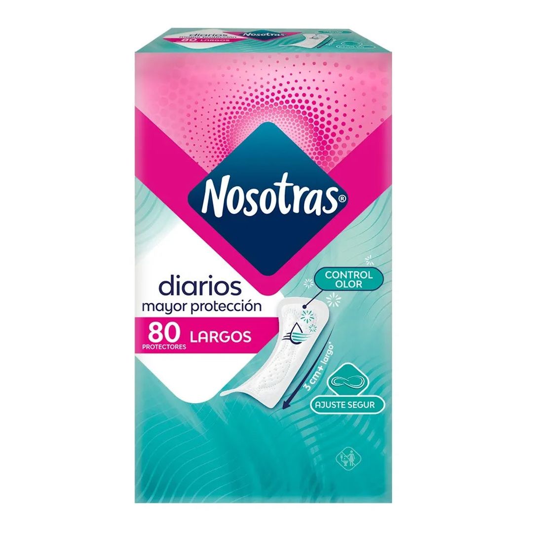 PROTECTORES LARGOS NOSOTRAS*80