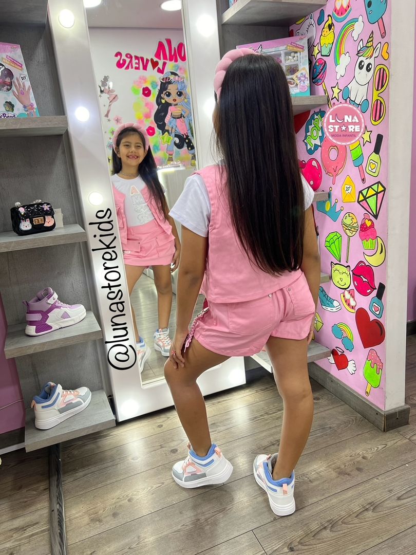 CONJUNTO TRIO DE FALDASHORT