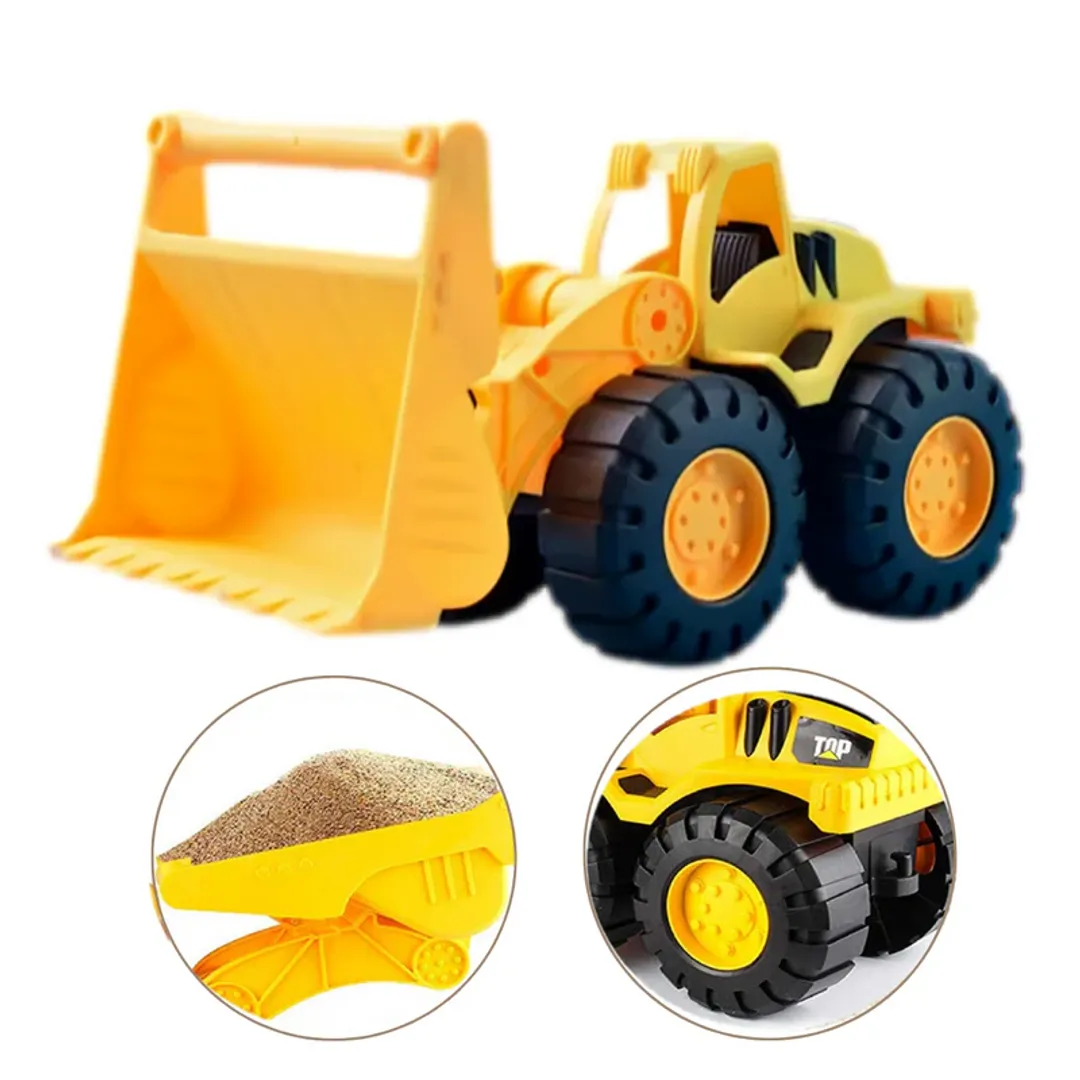 CARGADORA BULLDOZER AMARILLA