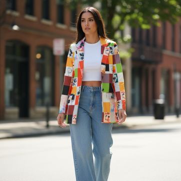 BLAZER TURCO MULTICO - imagen 1