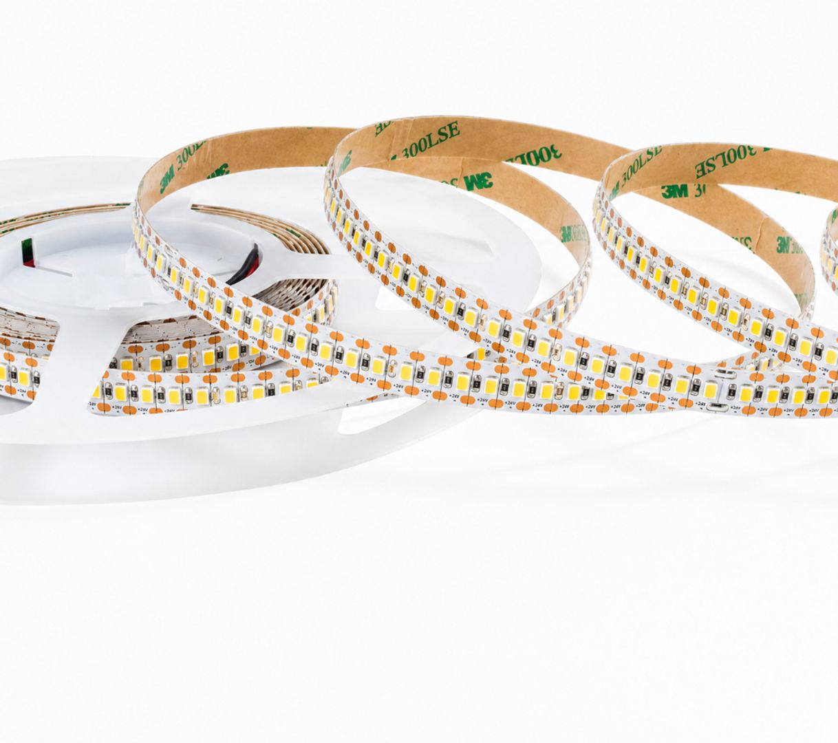 CINTA LED 2835 DOBLE CARRIL 15MM/28,8W/MT 