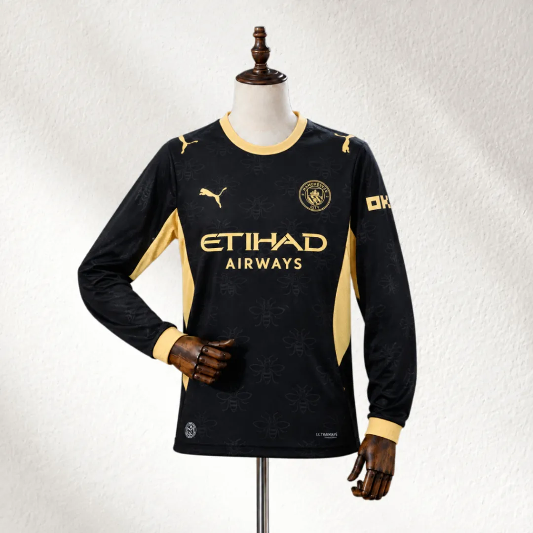 Manchester City 2026-27 Manga Larga Fan
