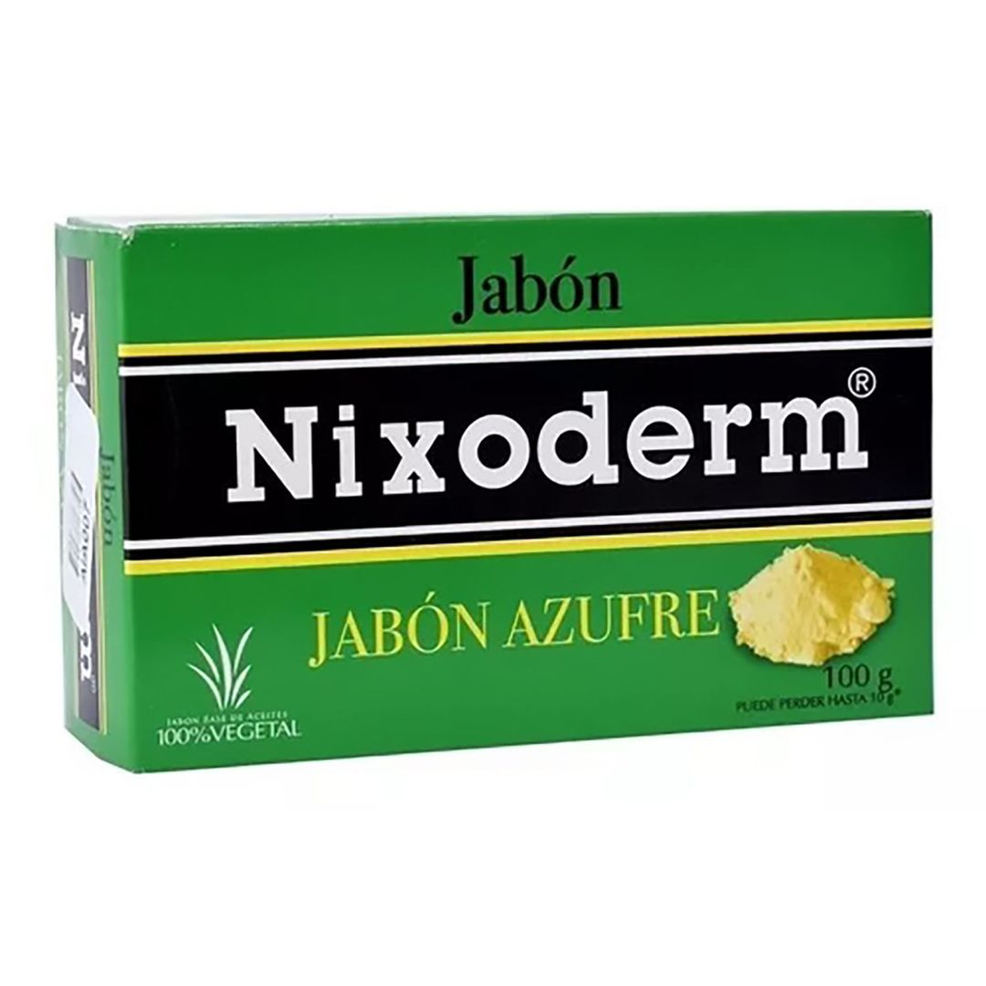NIXODERM JABON AZUFRE X 100GR