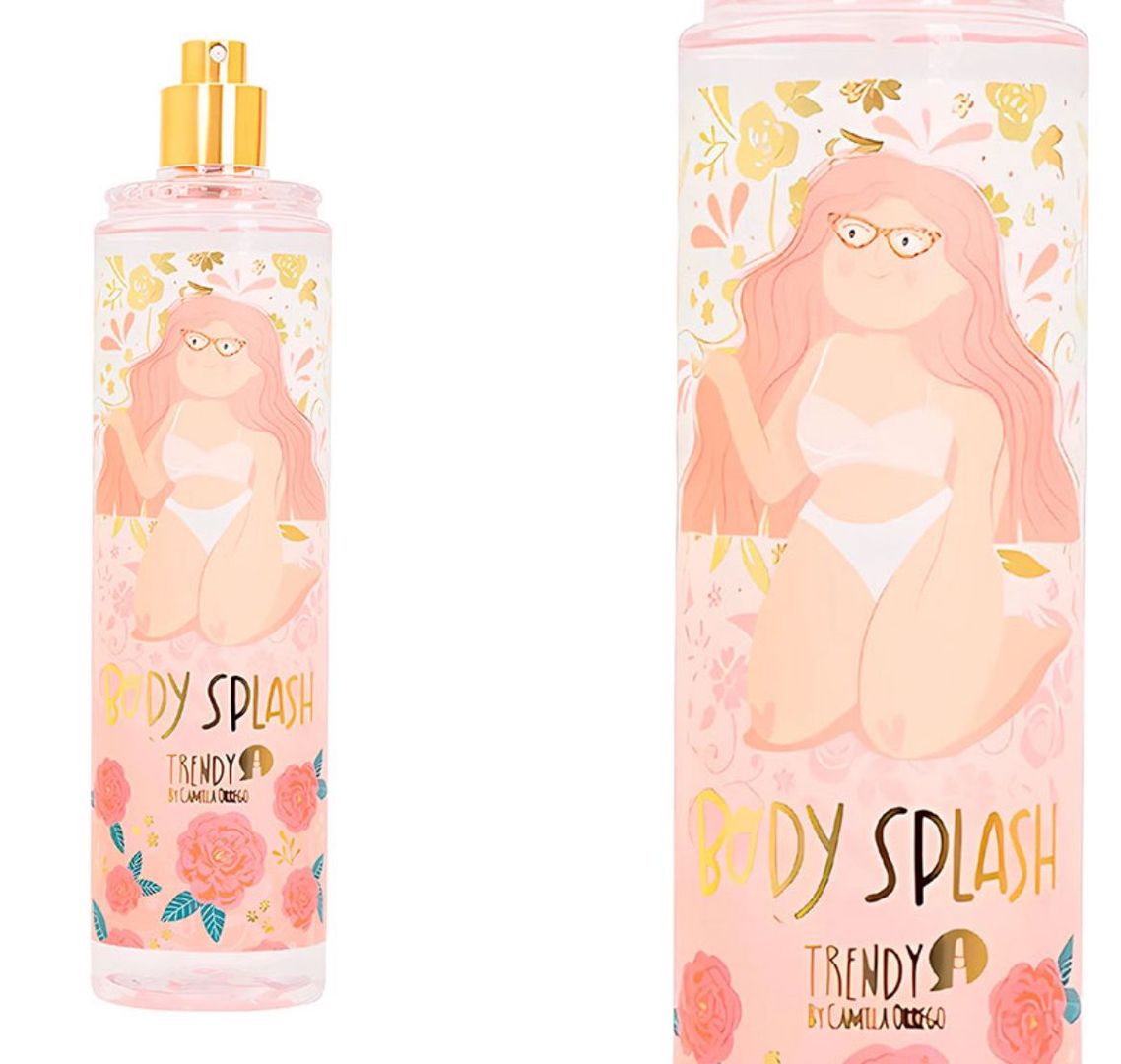 393- BODY SPLASH CORAL TRENDY