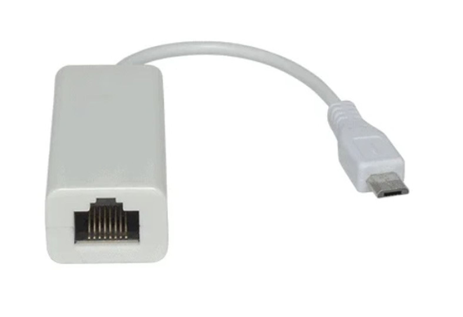 Tarjeta de Red Micro USB (V8) a RJ45 LAN