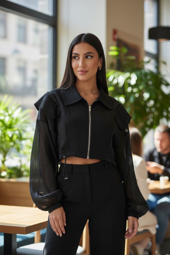 CHAQUETA MALLA CHALECO 