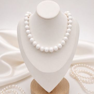Imagen del producto Collar Chicle Blanco #14