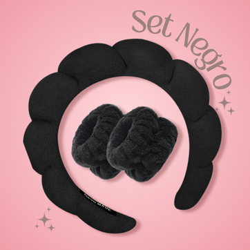 SET DIADEMA + MUÑEQUERAS - imagen 1