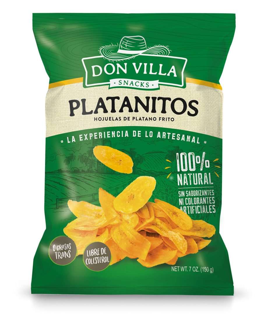 PLATANITOS DON VILLA*135G