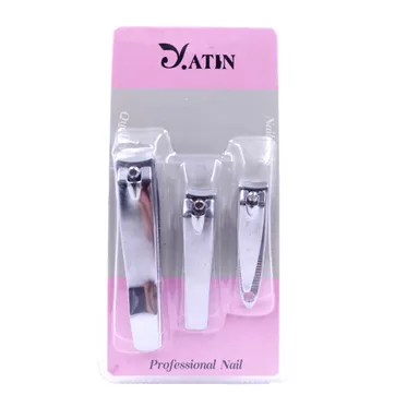 Imagen del producto SET CORTA UÑAS x3 YATIN REF:ABC-580