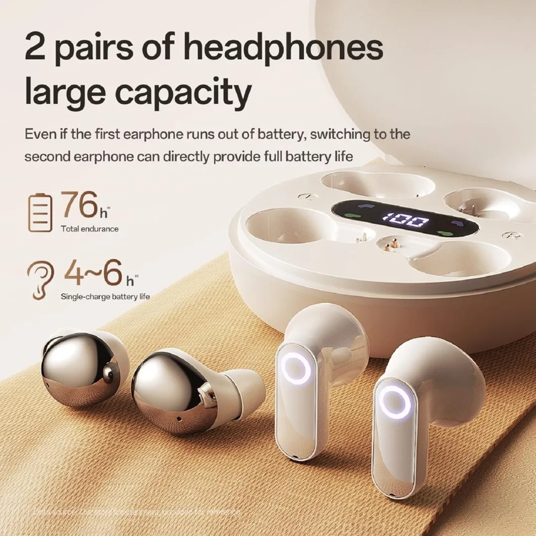 AUDIFONOS INALAMBRICOS TWS WIRELESS BLUETOOTH 2 EN 1 M166