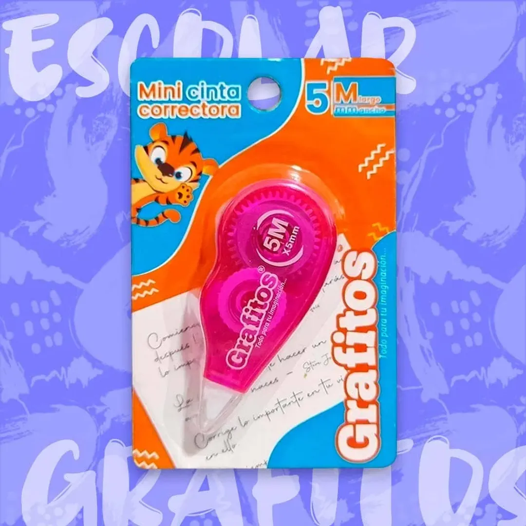 CORRECTOR EN CINTA GRAFITO