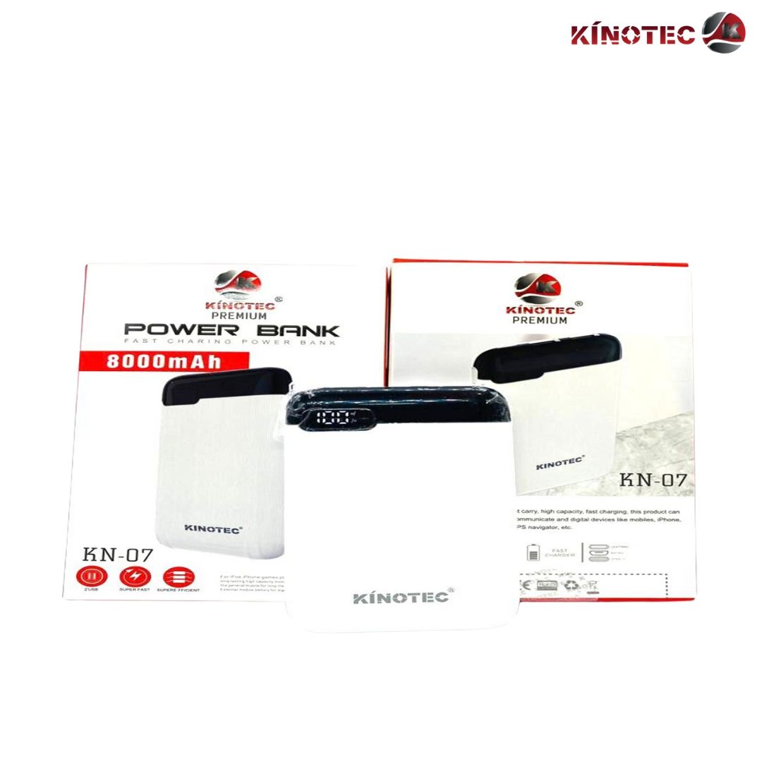 Power Bank Kinotec KN-07 – 8000 mAh