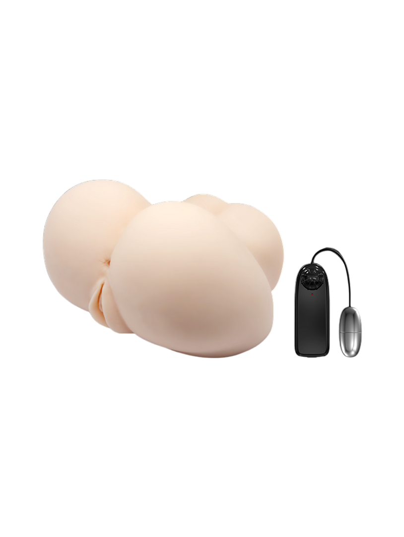 MASTURBADOR VAGINA Y CULITO CON VIBRACION 